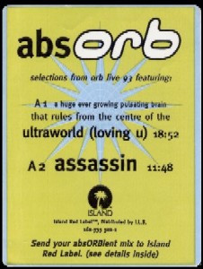 The Orb - AbsOrb - Selections From Orb Live 93 | Island Red Label (162-535 502-1) - 3 The Orb - AbsOrb - Selections From Orb Live 93 | Island Red Label (162-535 502-1) - 3