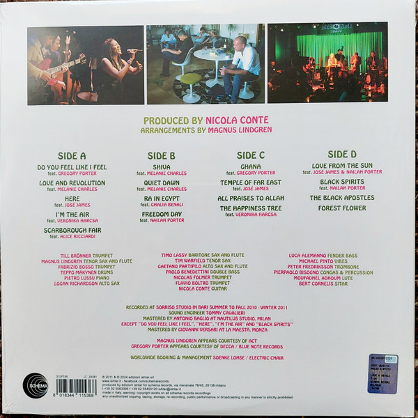 Nicola Conte - Love & Revolution | Schema (SCLP536) - 2 Nicola Conte - Love & Revolution | Schema (SCLP536) - 2