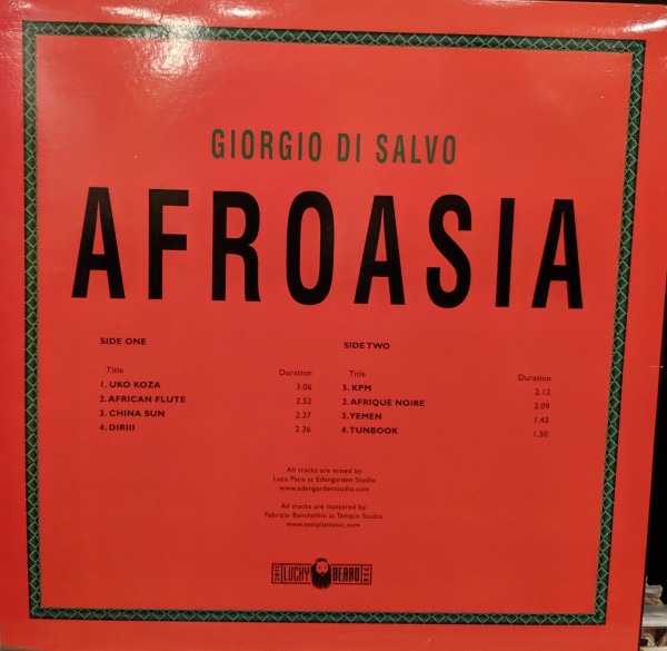 Giorgio Di Salvo - Afroasia | Lucky Beard (LB2011) - 2 Giorgio Di Salvo - Afroasia | Lucky Beard (LB2011) - 2