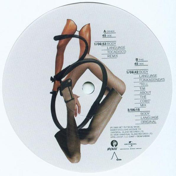 M.A.N.D.Y. vs. Booka Shade - Body Language | Apollo Recordings (APOLLO109T) - 4 M.A.N.D.Y. vs. Booka Shade - Body Language | Apollo Recordings (APOLLO109T) - 4