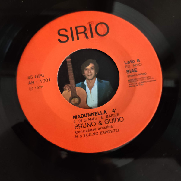 Bruno Lembo , Guido Lembo - Madunnella / Fravula Frà | Sirio (45 AB 1001) - 3