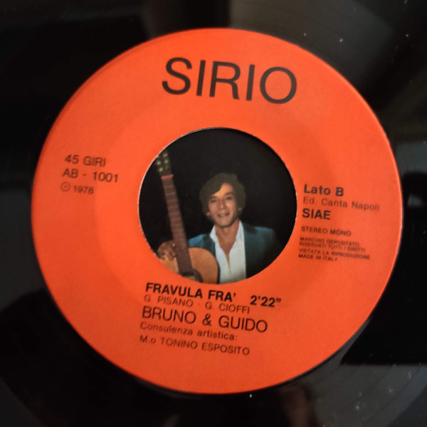 Bruno Lembo , Guido Lembo - Madunnella / Fravula Frà | Sirio (45 AB 1001) - 4