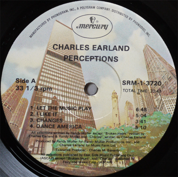 Charles Earland - Perceptions | Mercury (SRM-1-3720) - 3 Charles Earland - Perceptions | Mercury (SRM-1-3720) - 3