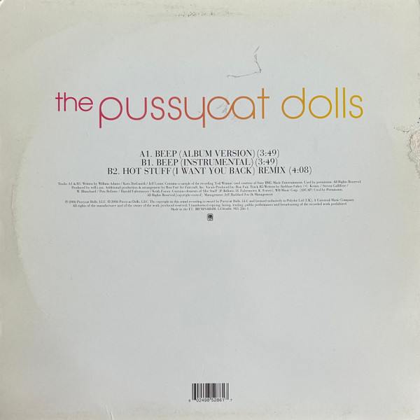 The Pussycat Dolls Featuring Will I Am - Beep | A&M Records (985 286-1) - 2 The Pussycat Dolls Featuring Will I Am - Beep | A&M Records (985 286-1) - 2