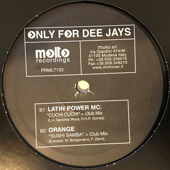Various - Only For Dee Jays | Molto Recordings (PRMLT133) - 2