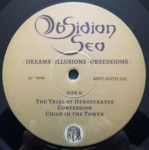 Obsidian Sea - Dreams. Illusions. Obsessions [Vinyl] | Nuclear War Now! Productions (ANTI-GOTH 310) - 4