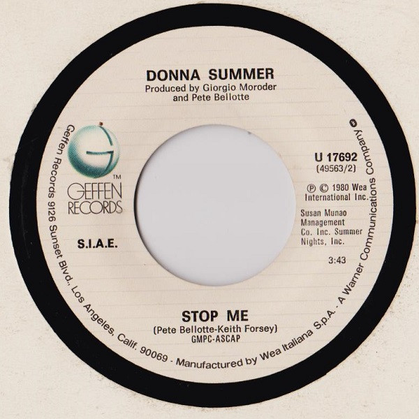 Donna Summer - The Wanderer | Warner Bros. Records (U 17692) - 4 Donna Summer - The Wanderer | Warner Bros. Records (U 17692) - 4