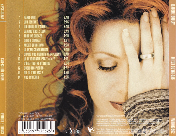 Isabelle Boulay - Mieux Qu'ici-Bas | Sidéral (VVR1013562) - 2 Isabelle Boulay - Mieux Qu'ici-Bas | Sidéral (VVR1013562) - 2