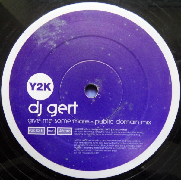 DJ Gert - Give Me Some More | Y2K (Y2K031R) - 3 DJ Gert - Give Me Some More | Y2K (Y2K031R) - 3