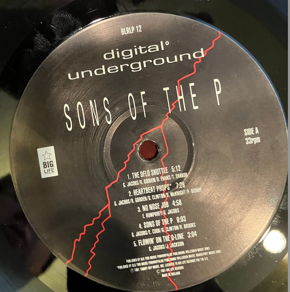 Digital Underground - Sons Of The P | Big Life (BLRLP 12) - 4 Digital Underground - Sons Of The P | Big Life (BLRLP 12) - 4