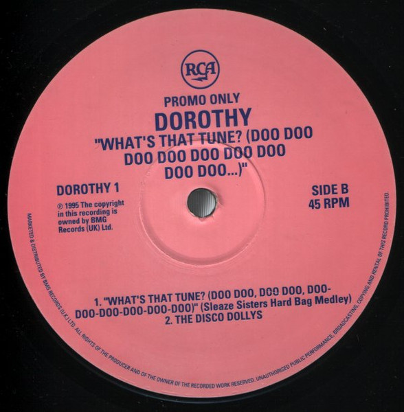 Dorothy - "What's That Tune? (Doo Doo Doo Doo Doo Doo Doo Doo Doo Doo...)" | RCA (DOROTHY 1) - 2