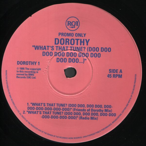 Dorothy - "What's That Tune? (Doo Doo Doo Doo Doo Doo Doo Doo Doo Doo...)" | RCA (DOROTHY 1) - main