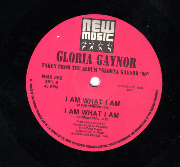 Gloria Gaynor - I Am What I Am (Club Remix) | New Music International (NMX 590) - 2 Gloria Gaynor - I Am What I Am (Club Remix) | New Music International (NMX 590) - 2