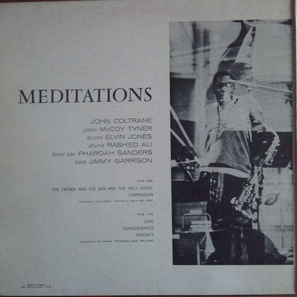 John Coltrane - Meditations | Impulse! (A/AS-9110) - 2 John Coltrane - Meditations | Impulse! (A/AS-9110) - 2