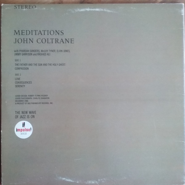 John Coltrane - Meditations | Impulse! (A/AS-9110) - 4 John Coltrane - Meditations | Impulse! (A/AS-9110) - 4