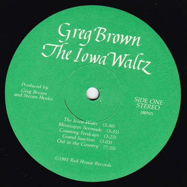 Greg Brown - The Iowa Waltz | Red House Records (none) - 3 Greg Brown - The Iowa Waltz | Red House Records (none) - 3