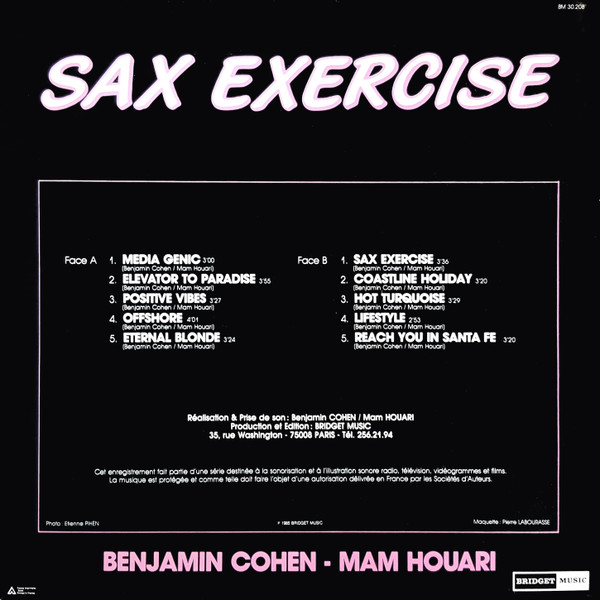 Benjamin Cohen & Mam Houari - Sax Exercise | Bridget Music (BM 30208) - 2