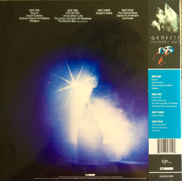 Genesis - Seconds Out | Virgin (ARHSDLP003) - 4