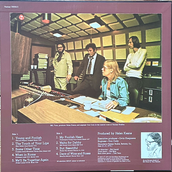 Tony Bennett , Bill Evans - The Tony Bennett/Bill Evans Album | Craft Recordings (CR00613) - 3