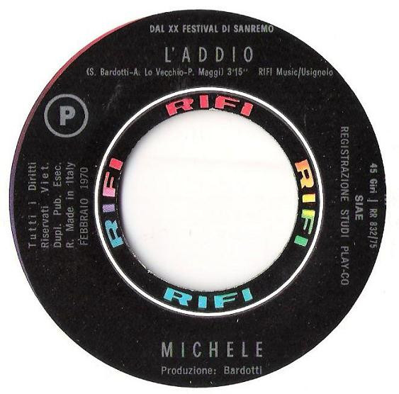 Michele - L’Addio | Rifi (RFN-NP 16388) - 3
