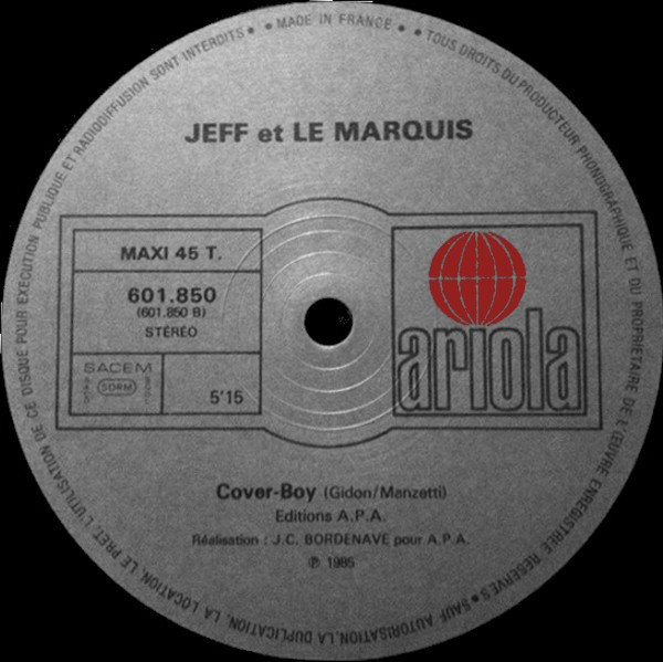 Jeff Et Le Marquis - Nord Ouest | Ariola (601850) - 4 Jeff Et Le Marquis - Nord Ouest | Ariola (601850) - 4