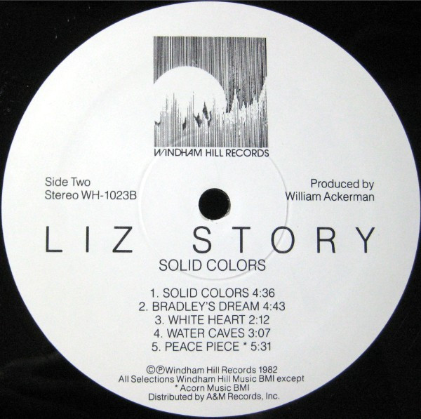Liz Story - Solid Colors | Windham Hill Records (WH-1023) - 4
