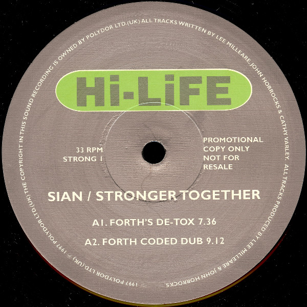 Sian - Stronger Together | Hi Life Recordings (STRONG 1) - 2 Sian - Stronger Together | Hi Life Recordings (STRONG 1) - 2