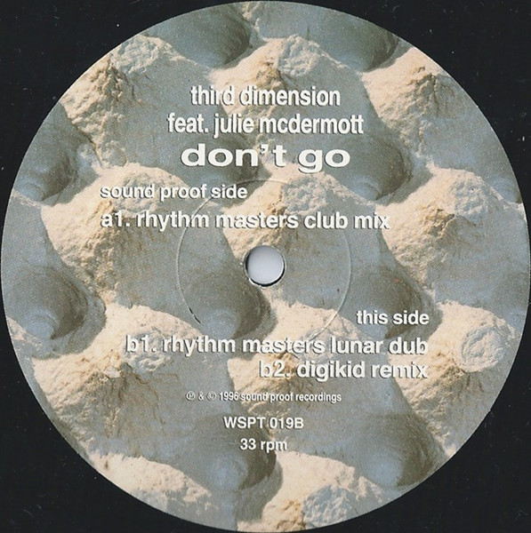 3rd Dimension Feat. Julie McDermott - Don't Go | Sound Proof Recordings (WSPT 019)