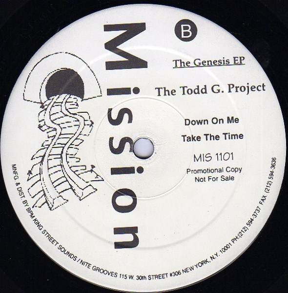 The Gooch / Todd Gardner - The Genesis EP | Mission Records (MIS 1101) - 2 The Gooch / Todd Gardner - The Genesis EP | Mission Records (MIS 1101) - 2