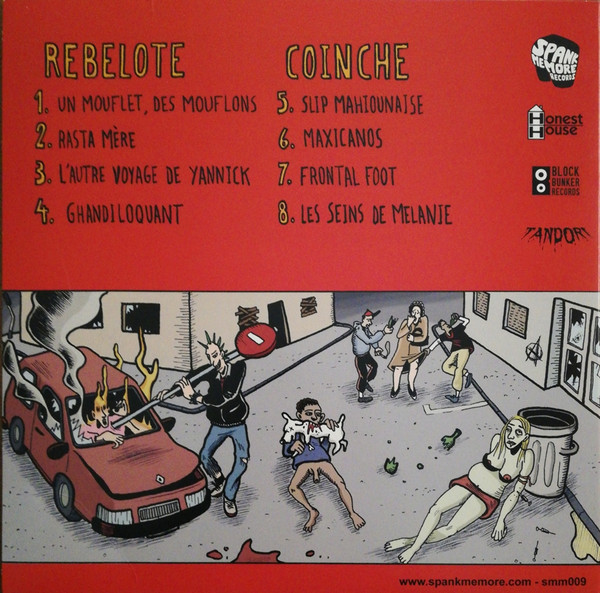 Casse Brique - Rebelote Contre Coinche | Spank Me More Records (SMM009) - 2 Casse Brique - Rebelote Contre Coinche | Spank Me More Records (SMM009) - 2
