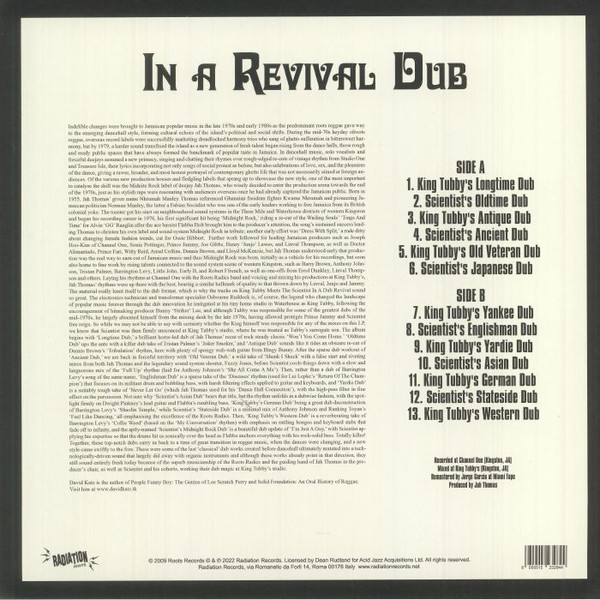 King Tubby Meets Scientist - In A Revival Dub | Radiation Roots (RROO 364) - 2 King Tubby Meets Scientist - In A Revival Dub | Radiation Roots (RROO 364) - 2