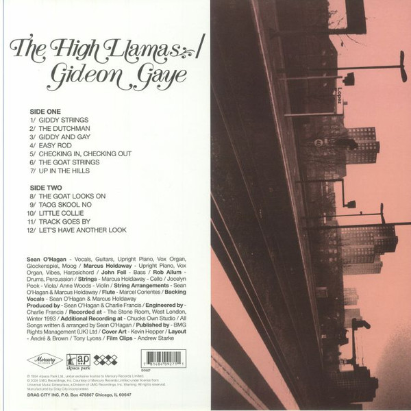 The High Llamas - Gideon Gaye LP | Drag City (DC927) - 2 The High Llamas - Gideon Gaye LP | Drag City (DC927) - 2