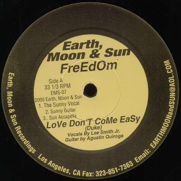 Freedom - Love Don't Come Easy | Earth, Moon & Sun (EMS-07) - main Freedom - Love Don't Come Easy | Earth, Moon & Sun (EMS-07) - main