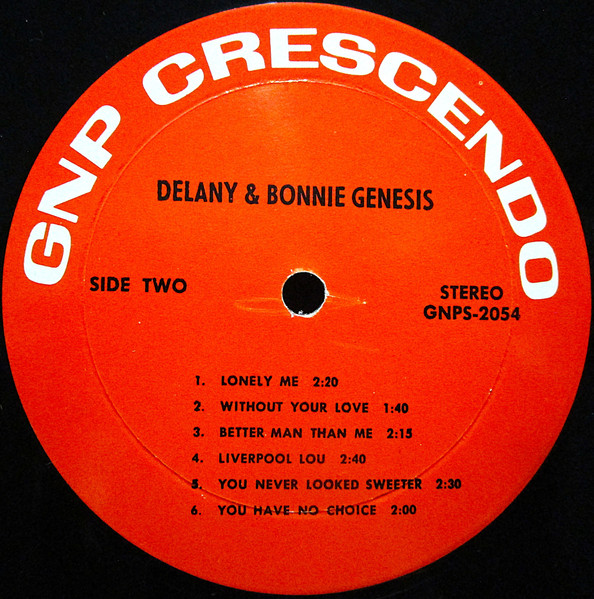 Delaney & Bonnie - Genesis | GNP Crescendo (GNPS 2054) - 4