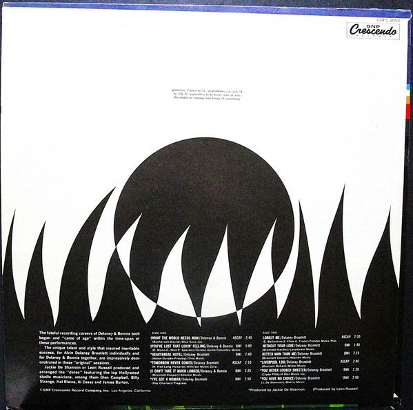 Delaney & Bonnie - Genesis | GNP Crescendo (GNPS 2054) - 2