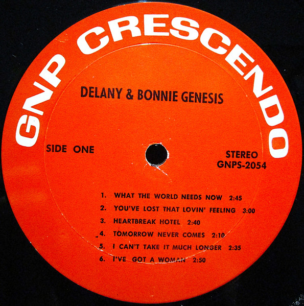 Delaney & Bonnie - Genesis | GNP Crescendo (GNPS 2054) - 3
