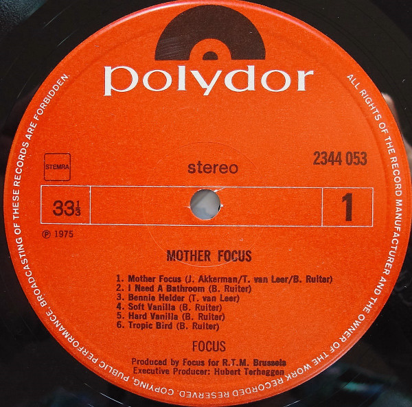 Focus - Mother Focus | Polydor (2344 053) - 3 Focus - Mother Focus | Polydor (2344 053) - 3