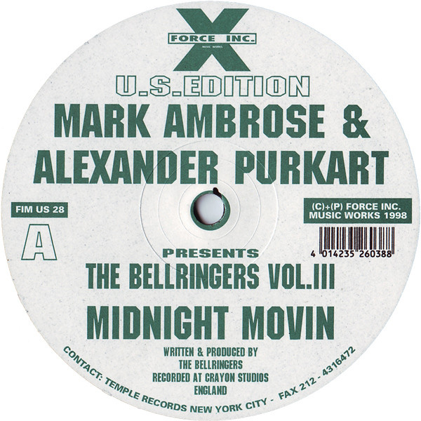Mark Ambrose & Alexander Purkart Presents Bellringers - Vol. III | Force Inc. Music Works U.S.Edition (FIM US 28) - main Mark Ambrose & Alexander Purkart Presents Bellringers - Vol. III | Force Inc. Music Works U.S.Edition (FIM US 28) - main