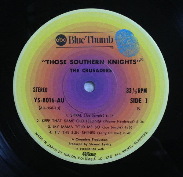 The Crusaders - Those Southern Knights | ABC Blue Thumb (YS-8016-AU) - 4 The Crusaders - Those Southern Knights | ABC Blue Thumb (YS-8016-AU) - 4