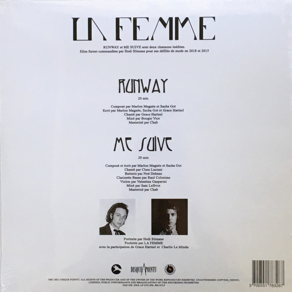 La Femme - Runway / Me Suive | Born Bad Records (BB147LP) - 3 La Femme - Runway / Me Suive | Born Bad Records (BB147LP) - 3