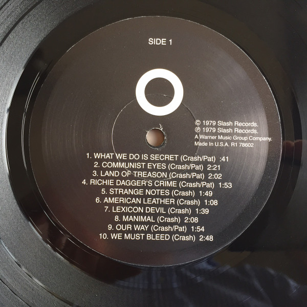 Germs - (GI) LP | Rhino Records (R1 78602) - 4 Germs - (GI) LP | Rhino Records (R1 78602) - 4