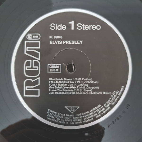 Elvis Presley - Elvis Presley | RCA (NL 89046) - 4 Elvis Presley - Elvis Presley | RCA (NL 89046) - 4