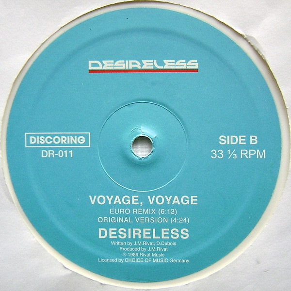 Desireless - Voyage Voyage | Discoring Records (DR-011) - 4 Desireless - Voyage Voyage | Discoring Records (DR-011) - 4