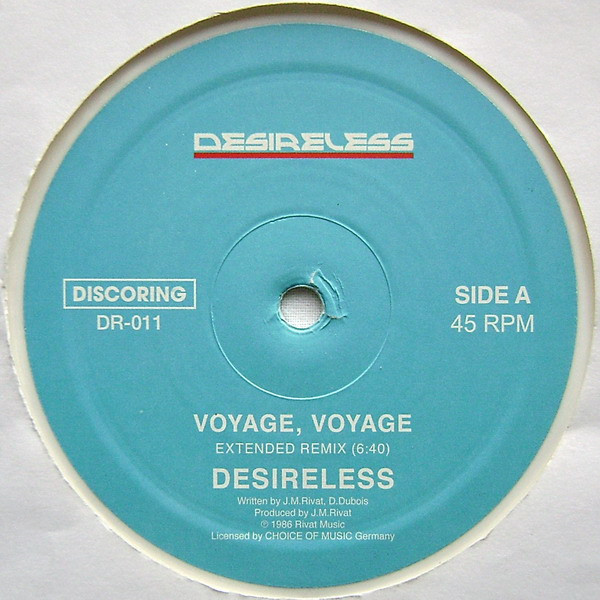 Desireless - Voyage Voyage | Discoring Records (DR-011) - 3 Desireless - Voyage Voyage | Discoring Records (DR-011) - 3