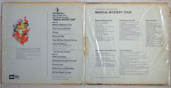 The Beatles - Magical Mystery Tour | Apple Records (SMAL-2835) - 2 The Beatles - Magical Mystery Tour | Apple Records (SMAL-2835) - 2