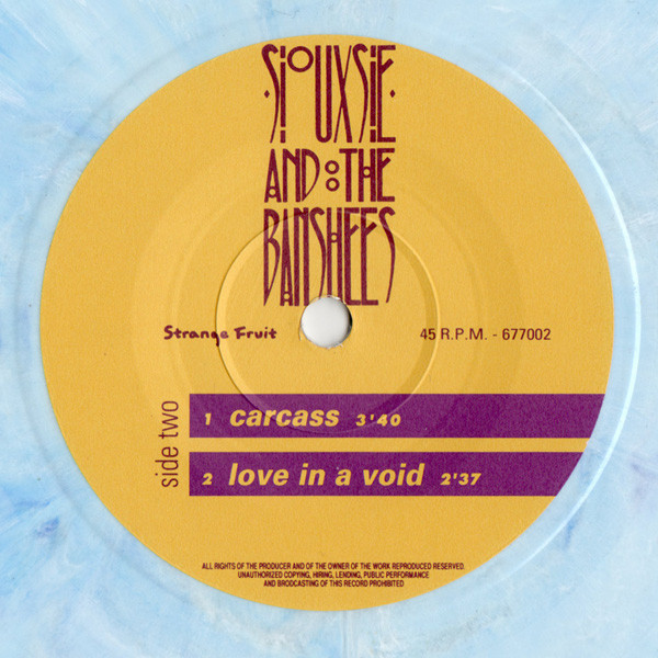 Siouxsie & The Banshees - The Peel Sessions 1977-1978 | Strange Fruit (677002) - 4 Siouxsie & The Banshees - The Peel Sessions 1977-1978 | Strange Fruit (677002) - 4