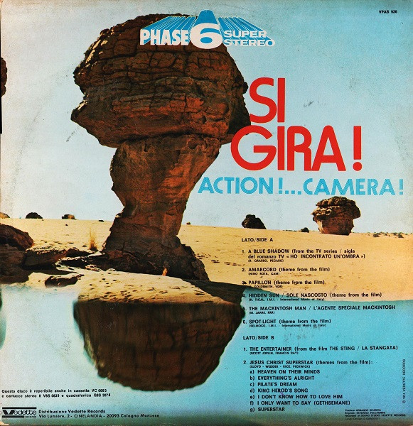 Armando Sciascia Orchestra & Cesco Anselmo - Si Gira! - Action!... Camera! - Film Themes Vol. 11 | Phase 6 Super Stereo (VPAS 926) - 2 Armando Sciascia Orchestra & Cesco Anselmo - Si Gira! - Action!... Camera! - Film Themes Vol. 11 | Phase 6 Super Stereo (VPAS 926) - 2