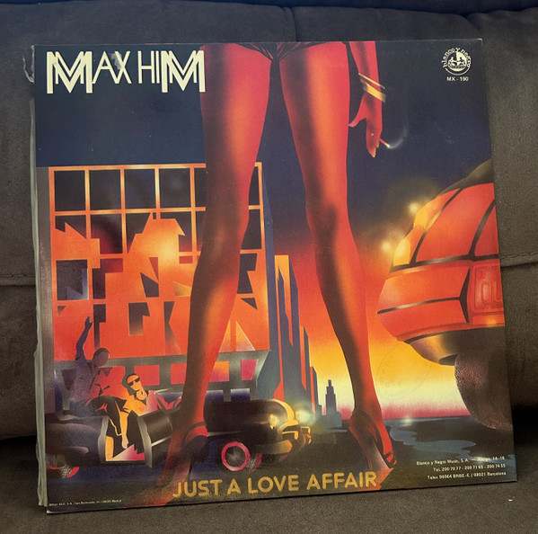 Max-Him - Just A Love Affair | Blanco Y Negro (MX 190) - 2