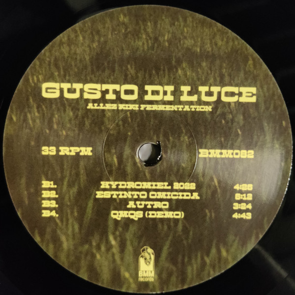Allez Kiki Fermentation - Gusto Di Luce | BMM Records (BMM082) - 2