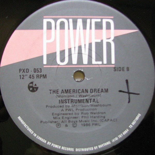 The Big Smoke - The American Dream | Power Records (PXD-053) - 2 The Big Smoke - The American Dream | Power Records (PXD-053) - 2